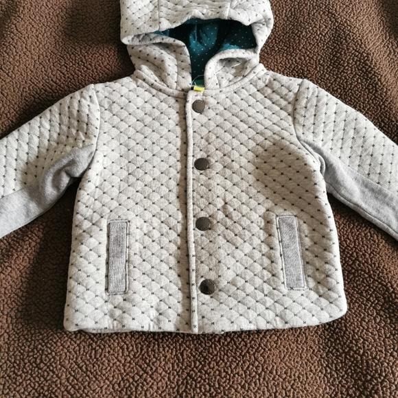 2/40 Baker by Ted baker Quilted hoody sweater - Picture 5 of 12